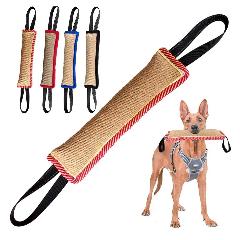 Dog Bite Stick Easy to Grip Interactive Dog Bite Toy Bite Resistant Dog Training Bite Pillow Toy Large Dogs Pet Stick Bite Toy. very durable and meant for dogs of all sizes