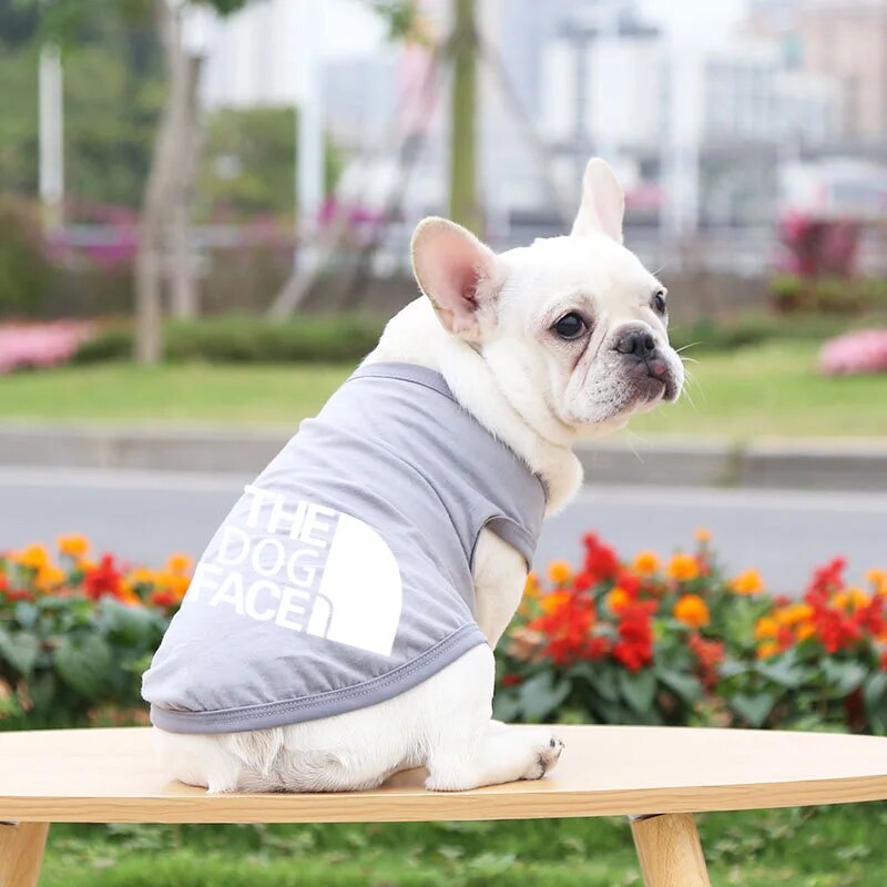 Summer Thin Pet Clothes Dog Vest T-shirt Cotton Dog Clothes for Small Large Big Dogs French Bulldog Puppy Clothes Dog Costumes