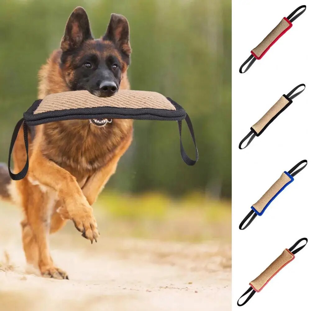 Dog Bite Stick Easy to Grip Interactive Dog Bite Toy Bite Resistant Dog Training Bite Pillow Toy Large Dogs Pet Stick Bite Toy. very durable and meant for dogs of all sizes